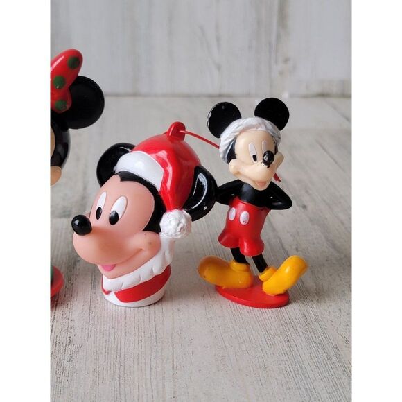 Christmas mini Mickey Mouse figures toy Xmas variety set - Picture 5 of 16